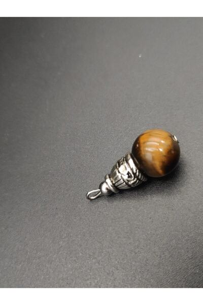 platin hediyelik 10 τεμάχια μενταγιόν από φυσική πέτρα Tiger Eye