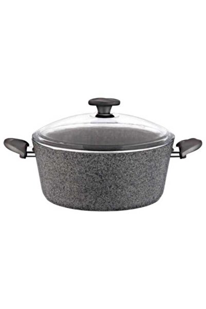 papilla Nature Stone 20 Cm Granit Tencere, Gri