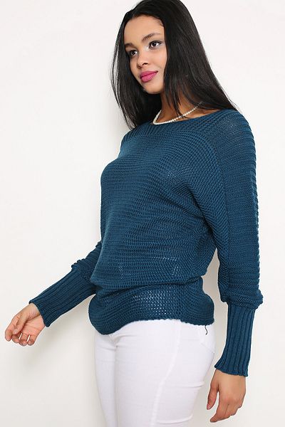 AVORWE Pulover de tricotaje cu guler largi