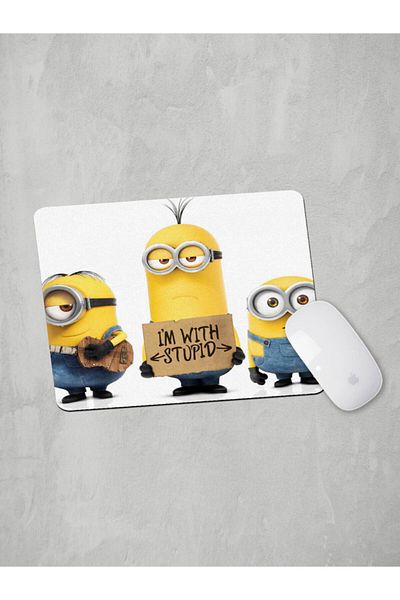 Panorama Ajans Minions Minions Silly Stupid Best Friend Mouse Pad