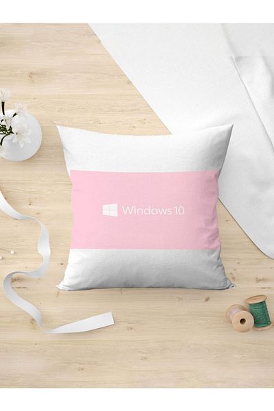 Panorama Ajans Θήκη μαξιλαριού υπολογιστή Windows 10 Pink Pastel