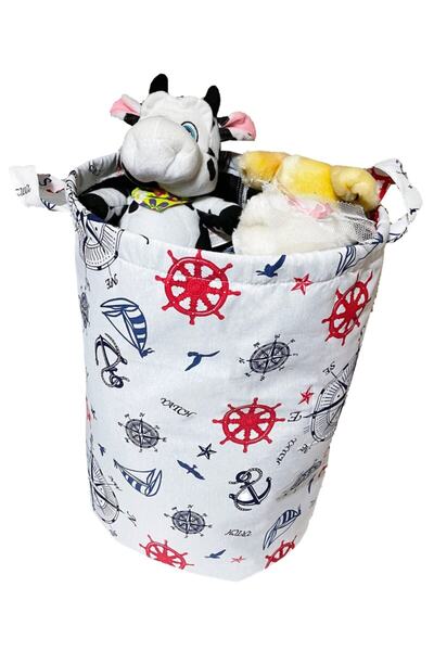 Vip Home Concept Market Ürünleri سلة ألعاب مزدوجة الطبقات من القماش VIP قابلة...