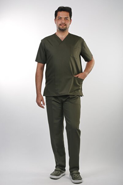 Eflex Ulje zeleno muško hirurško odelo - likra i bez peglanja