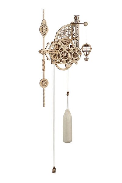 Ugears 3D Пъзел, Аеро часовник, Ugears, дърво, 320 части