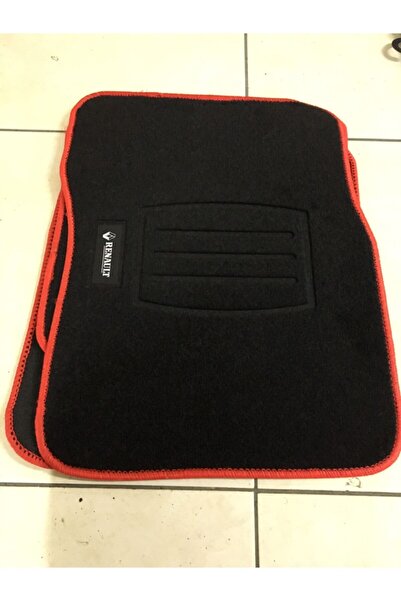 ENGAKSESUAR Renault 12 Toros Siyah Halı Paspas Logolu Özel Birebir Kesim Toro...