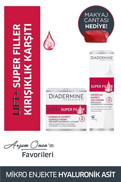 Diadermine Arzum Onan’ın Lift+superfiller Favorileri Gündüz Kremi 50 Ml + Göz...