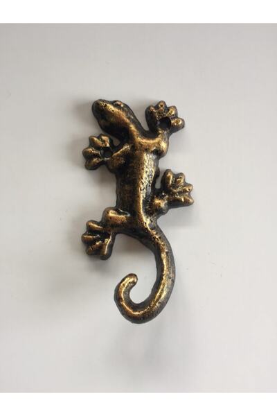 IDYLL Duvar Askısı Gekko Askı Elbise Askısı Metal Döküm Kertenkele Askı Duvar Dekoru