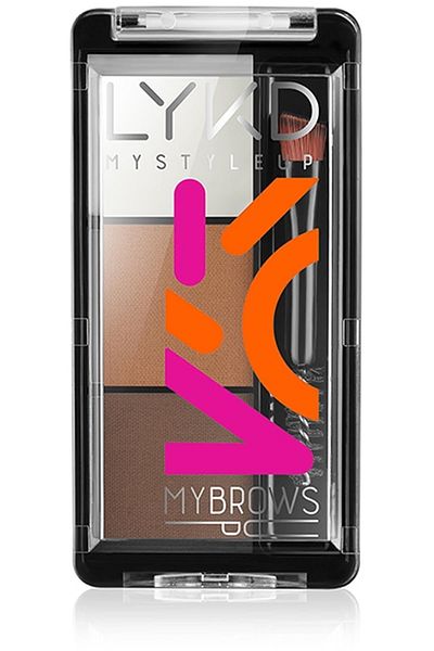 lykd Brand: Eyebrow Kit 189 Browny Category: Eyebrow Pencil & Eyebrow Shadow