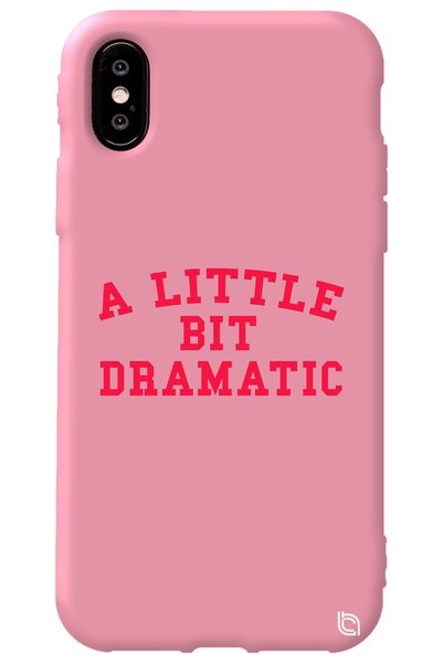 WANNA PROTECT iPhone XS Pink Color Premium Velvet Inside Dramatic Patterned S...