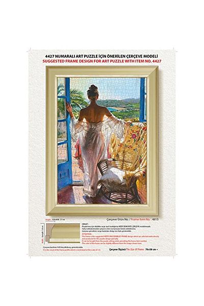 Art Puzzle 1000 Piece Waiting Puzzle - 68 X 48 cm (Made)
