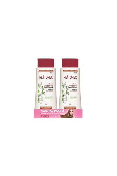 Restorex 500 ml 2 Pack Dry and Damaged Hair Shampoo