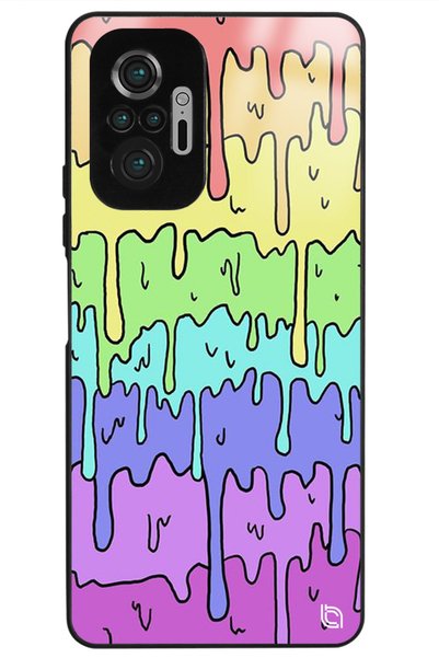 WANNA PROTECT Xiaomi Redmi Note 10 Pro Erime Premium Patterned Glossy Phone Case