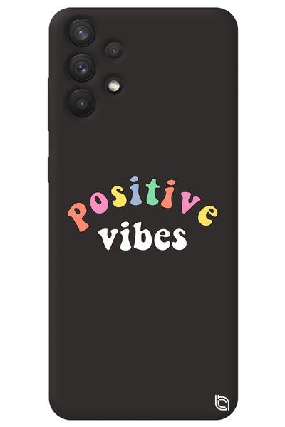 WANNA PROTECT Samsung A32 Black Color Premium Silicone Phone Case with Velvet...