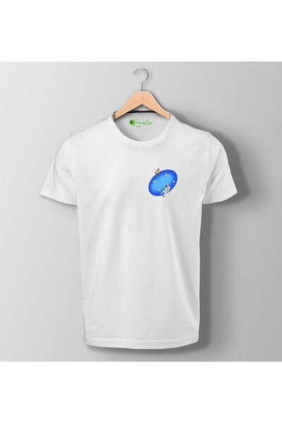 ScubaPromoTurkey Astronaut One unisex bela majica sa printom