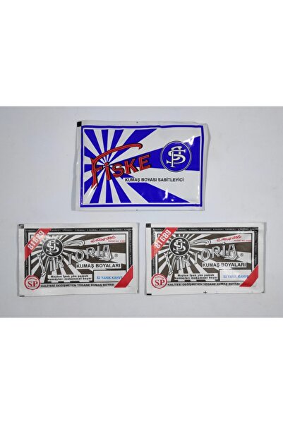 Viktoria No:52 Kumaş Boyası Yanık Kahverengi (2 ADET) Boya Sabitleyici Fiske