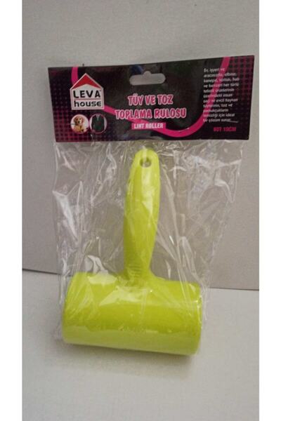 Leva House Leva Lint Roller Tüy Ve Toz Toplama Rulosu 60 Yaprak 10 Cm Fosforl...