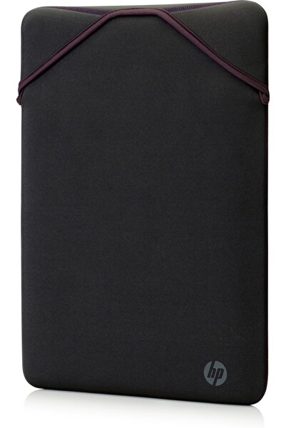 HP 14.1 Inç Çift Taraflı Fermuarsız Neopren Kılıf Siyah-bordo 2f2l6aa