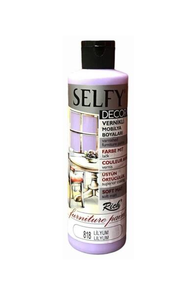 Rich Selfy Decor Vernikli Mobilya Boyası 240 Cc