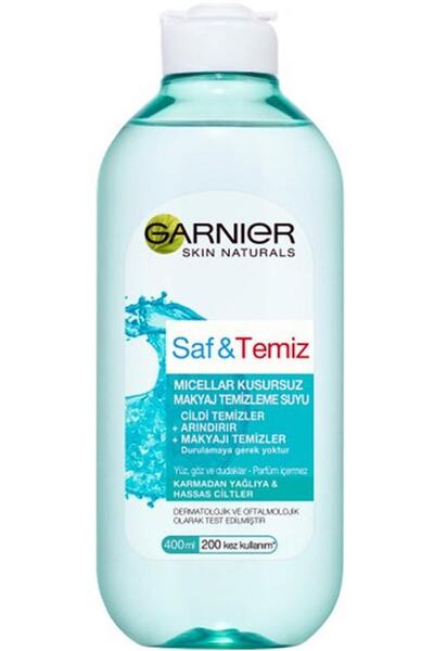 Garnier Saf Temiz Kusursuz Makyaj Temizleme Suyu 400m