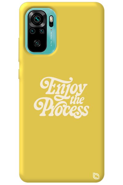WANNA PROTECT Xiaomi Redmi Note 10 Yellow Color Premium Enjoy Patterned Silic...