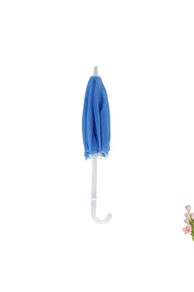Süsle Baby Party Dekoratif Süs Şemsiyesi, 25 Cm - Mavi