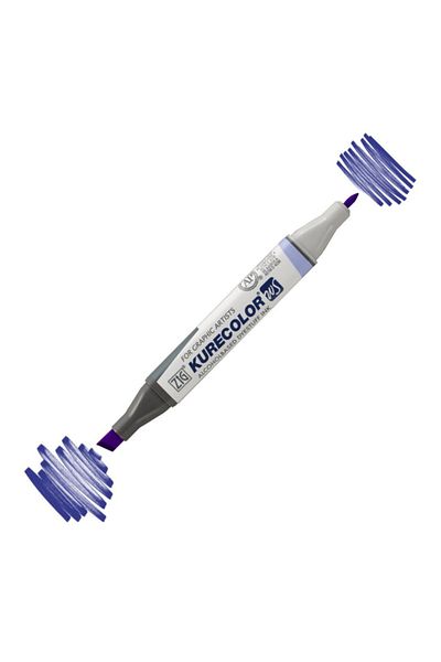 Zig Kurecolor Kc3000 Twin S Marker Pen 607 Violet
