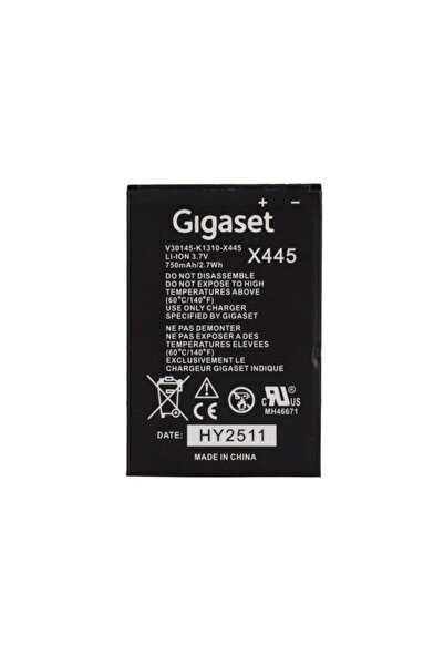 Siemens Gigaset X445 Batarya Sl400 / Sl450 / Sl450 Go / Sl780