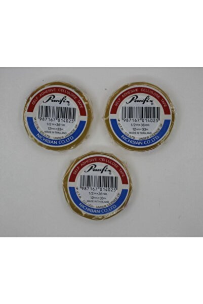 Panfix Transparent Tape 12 X 33 Mt (3pcs)