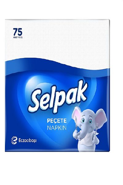 Selpak Napkin White 75 Pieces