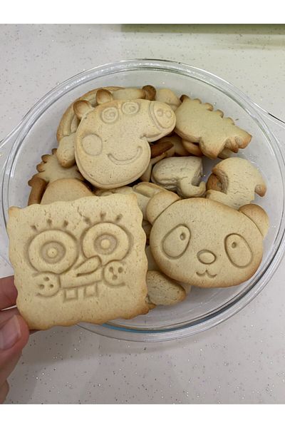 Mini Tasarım Atölyem Panda Cookie Mold