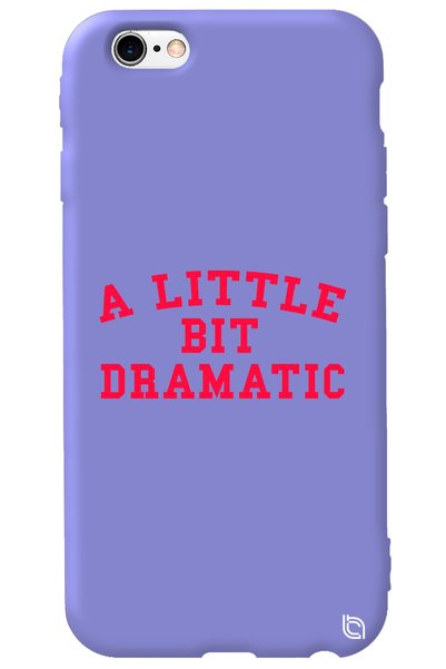 WANNA PROTECT iPhone 6 6S Lilac Colored Premium Velvet Inside Dramatic Patter...