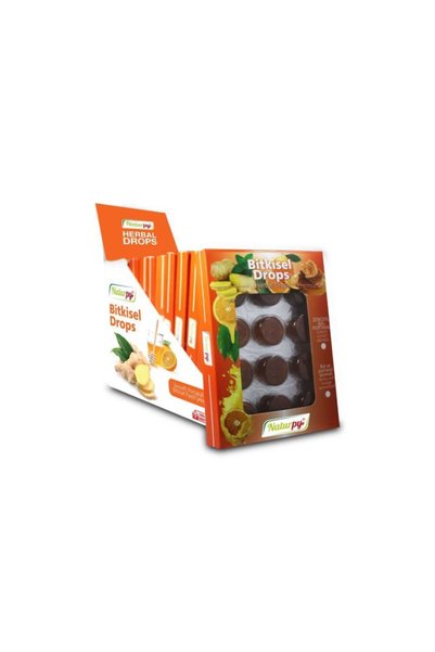 Naturpy Zencefil Bal Portakal Bitkisel Pastil Drops 30g