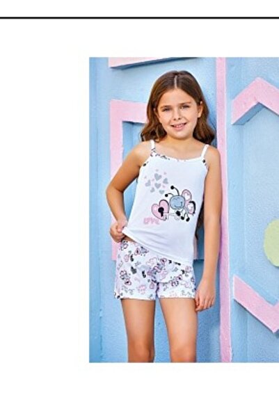 Berrak Σετ πιτζάμες για κορίτσια με σορτς με κορδόνια