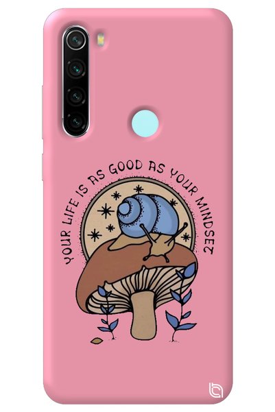 WANNA PROTECT Xiaomi Redmi Note 8 Pink Color Premium Silicone Phone Case with...