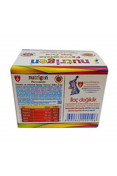 Nutrigen Ferromixin 30 Sachet Category - Powder Form Spoon Food