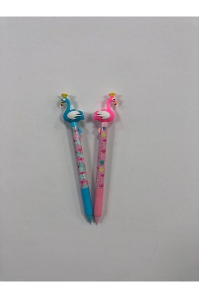 Mikro Flamingo Figured 0.7 Nib Pen Set of 2