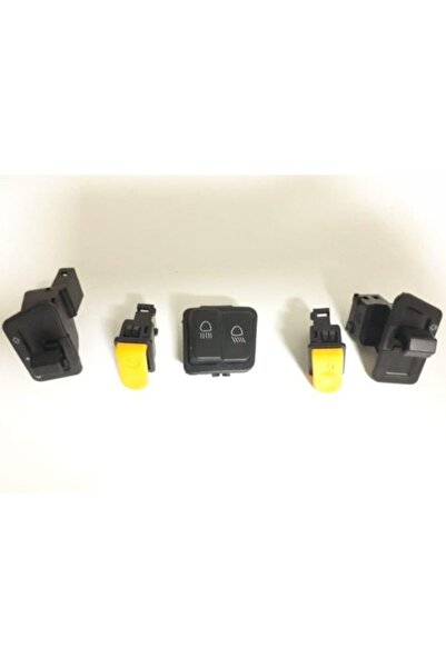 MOTOLİNAS Cup Motor Düğme Seti Komple 5 Parça Set Gidon Düğme Seti