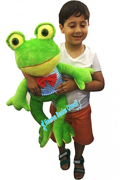 PeriYedi Sevimli Kurbağa Peluş Dev Boy 70 Cm