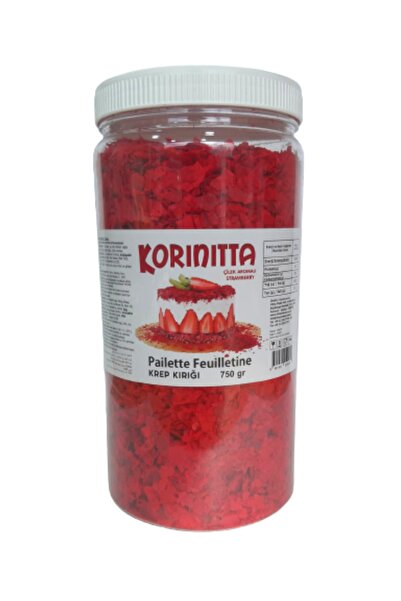 Korinitta Kornitta Krep Kırığı Çilekli 750 gr