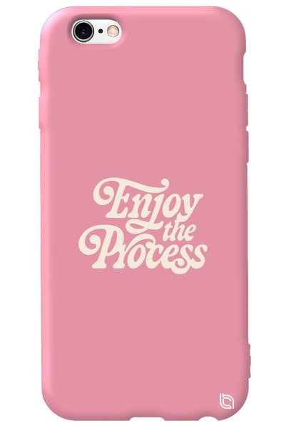 WANNA PROTECT iPhone 6 Plus Pink Color Premium Enjoy Patterned Silicone Phone...