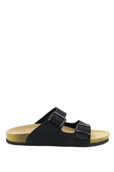 Kinetix Ανδρικές καθημερινές παντόφλες Aten 2fx Μαύρες