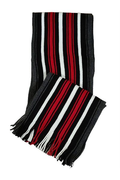 AXE SPORTSWEAR Men's Tassel Detailed Knitted Scarf
