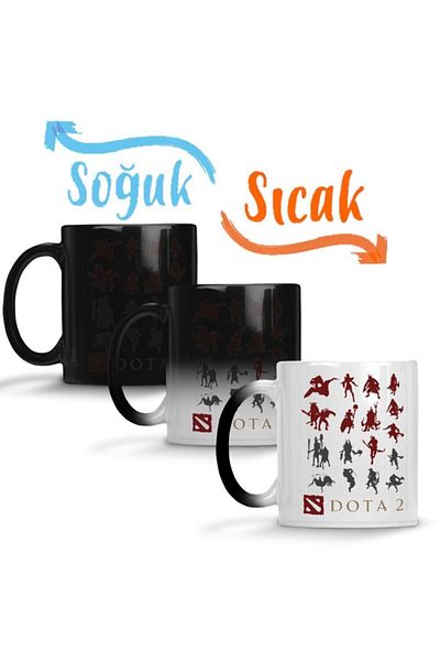 Baskı Dükkanı Dota 2 Pudge Magic Trophy Cup Porcelain