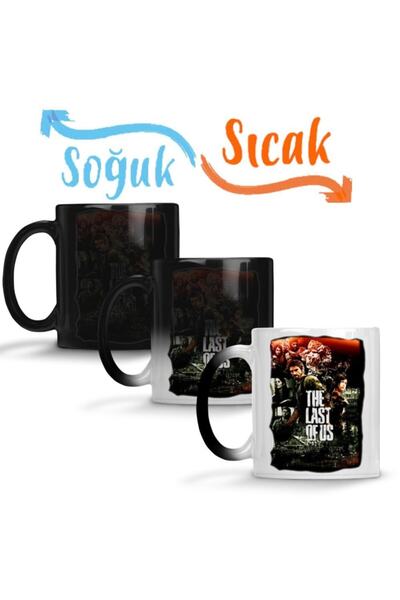 Baskı Dükkanı The Last Of Us 03 Sihirli Kupa Bardak Porselen