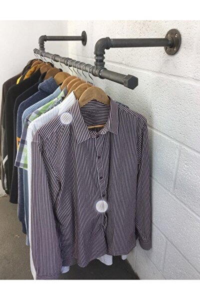 HKN Su Borusu Giysi Askılık