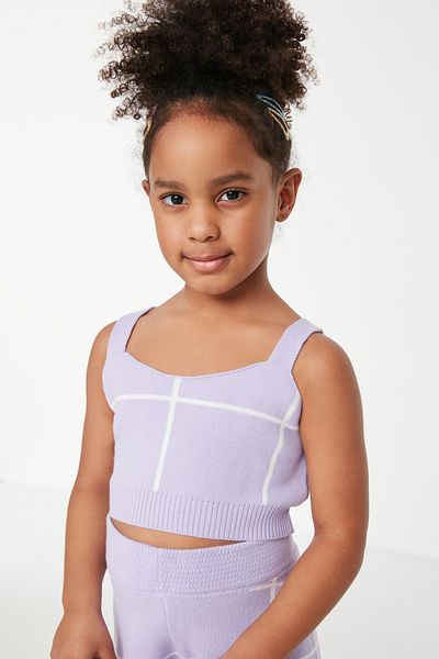 TRENDYOLKIDS Bluse - Lila - Figurbetont