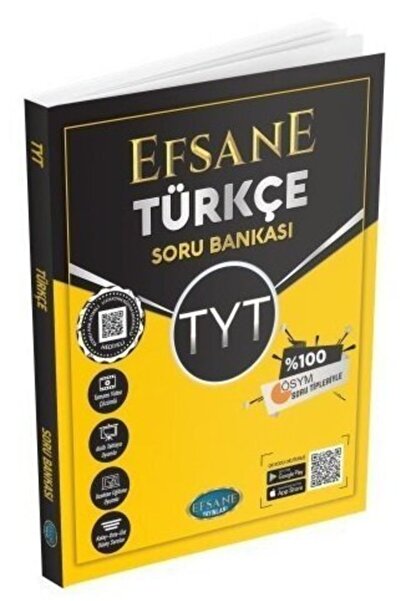 Efsane Yayınları Yks Tyt Türkçe Efsane Soru Bankası Efsane Yayınları