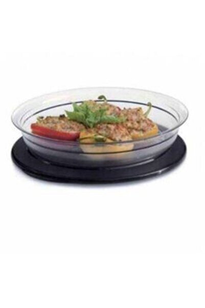 mutfaktakimucizeler Tupperware Kristalin 2 Liter Black Cover Serving Plate