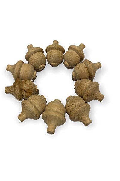 doktoys Ahşap Meşe Palamudu (10 Adet)