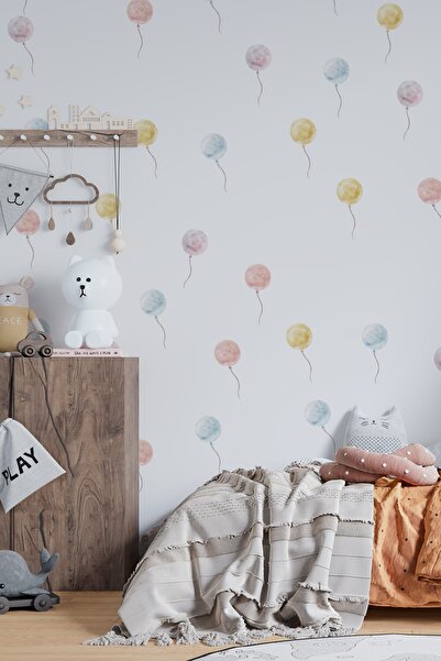 TUGİBU مجموعة ملصقات الحائط تحت عنوان البالون